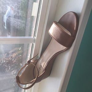 Dark Chestnut Heeled Sandals